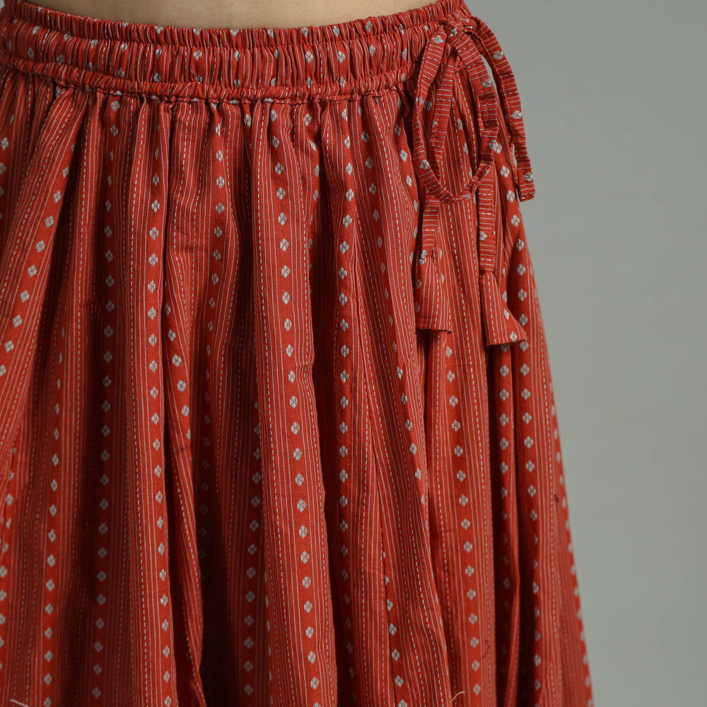 Jacquard Long Skirt