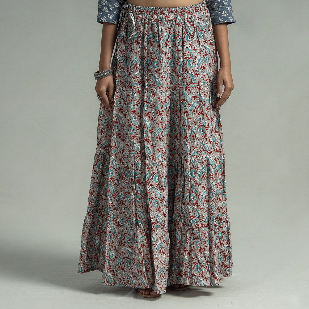 sanganeri long skirt 