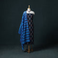 Pochampally Ikat Cotton Unstitched Dress Material: Kurta & Dupatta 24
