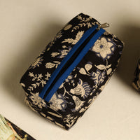 Black - Handmade Cotton Toiletry Bags (Set of 3) 06