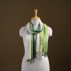 Kutch Tie-Dye Handwoven Organic Kala Cotton Stole 01