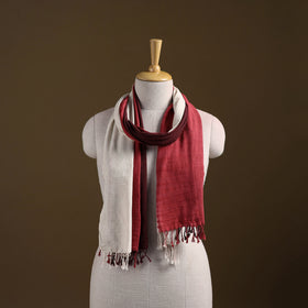 Kutch Tie-Dye Handwoven Organic Kala Cotton Stole 02