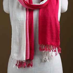 Kutch Tie-Dye Handwoven Organic Kala Cotton Stole 03