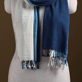 Kutch Tie-Dye Handwoven Organic Kala Cotton Stole 05