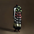 Multicolor - Shibori Clamp Dyed Modal Silk Dupatta with Zari Border 22