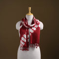 Kutch Handwoven Organic Kala Cotton Shibori Stole 07