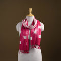 Kutch Handwoven Organic Kala Cotton Shibori Stole 13