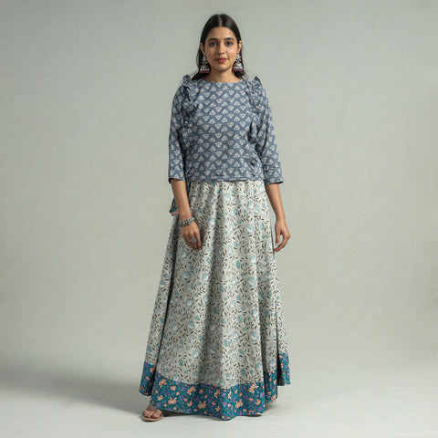 sanganeri cotton skirt 