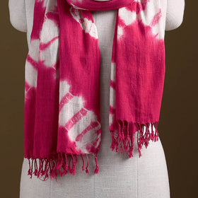 Kutch Handwoven Organic Kala Cotton Shibori Stole 15