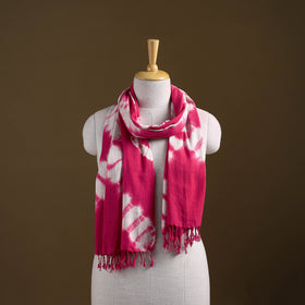 Kutch Handwoven Organic Kala Cotton Shibori Stole 15