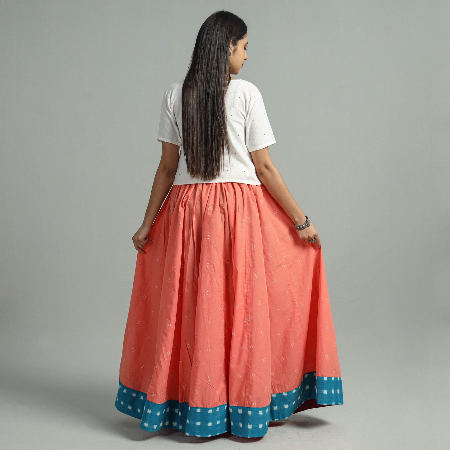 Jacquard Long Skirt