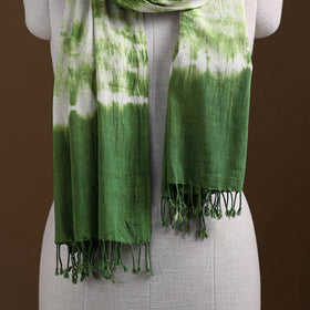 Kutch Handwoven Organic Kala Cotton Shibori Stole 19