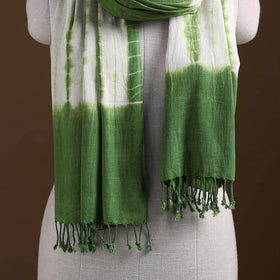 Kutch Handwoven Organic Kala Cotton Shibori Stole 20