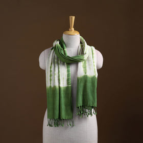 Kutch Handwoven Organic Kala Cotton Shibori Stole 20