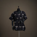 Ajrakh Hand Block Print Natural Dyed Cotton Short Kaftan 57