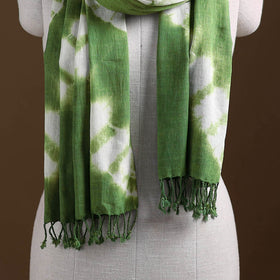 Kutch Handwoven Organic Kala Cotton Shibori Stole 21