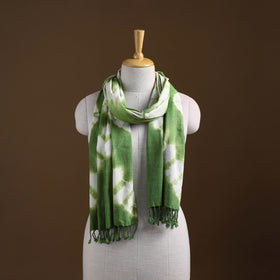 Kutch Handwoven Organic Kala Cotton Shibori Stole 21