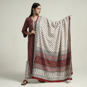 Bagh Kurta with Palazzo & Dupatta Set
