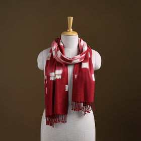 Kutch Handwoven Organic Kala Cotton Shibori Stole 23