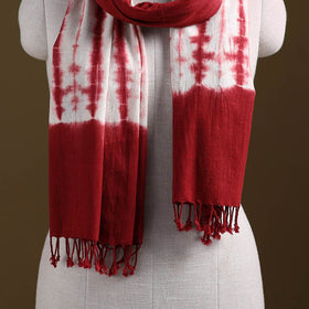 Kutch Handwoven Organic Kala Cotton Shibori Stole 24