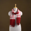 Kutch Handwoven Organic Kala Cotton Shibori Stole 24