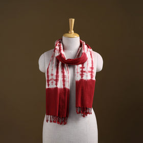 Kutch Handwoven Organic Kala Cotton Shibori Stole 24