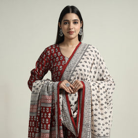 Bagh Kurta with Palazzo & Dupatta Set
