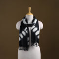 Kutch Handwoven Organic Kala Cotton Shibori Stole 28