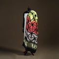Multicolor - Shibori Clamp Dyed Modal Silk Dupatta with Zari Border 34