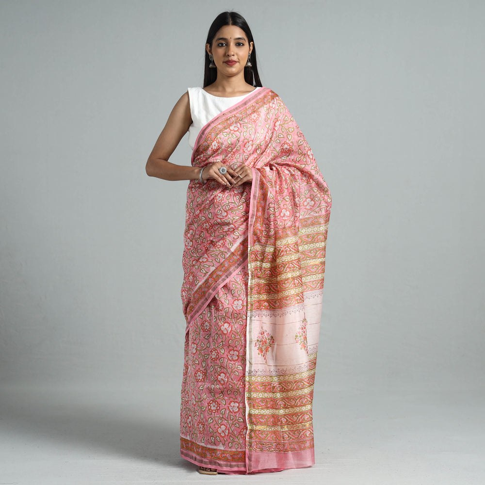 Sanganeri Print Saree