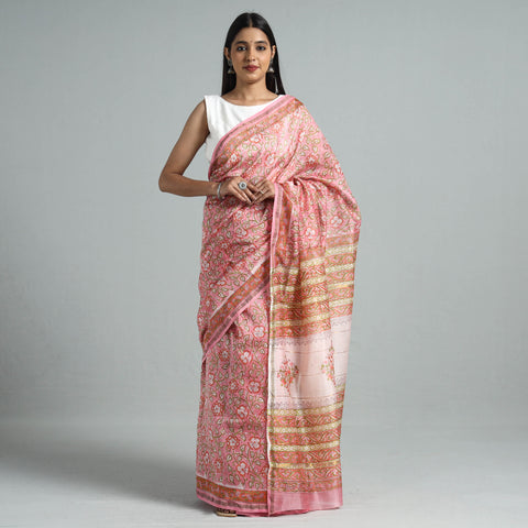 Sanganeri Print Saree