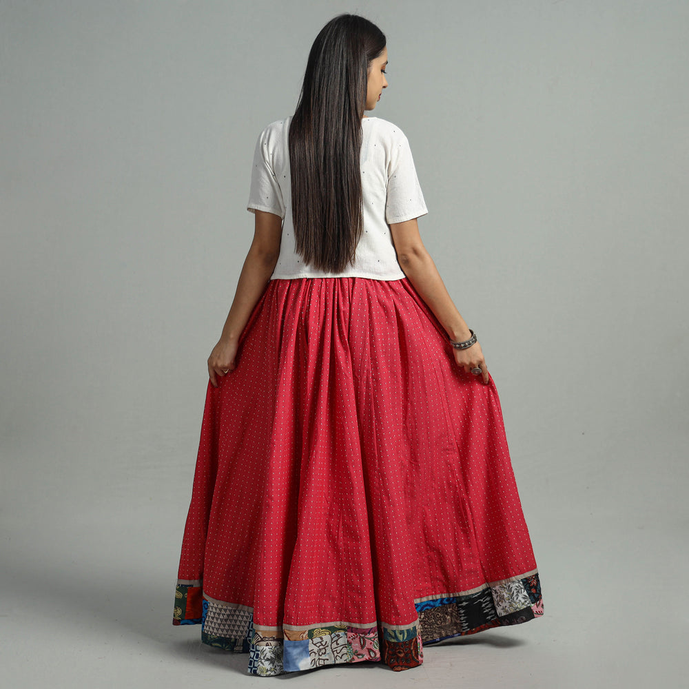 Jacquard Long Skirt