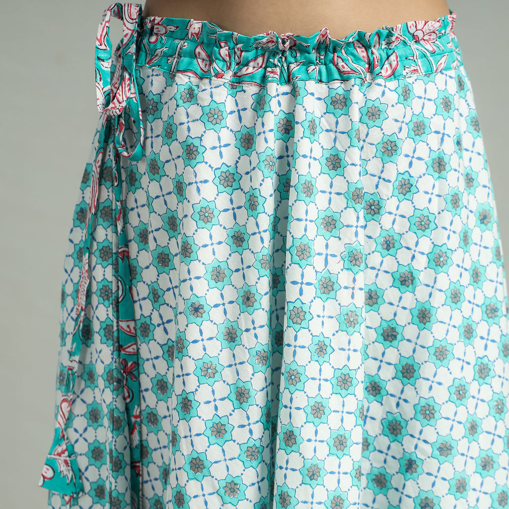 sanganeri cotton skirt 