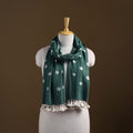 Kutch Handwoven Organic Kala Cotton Bandhani Stole 50