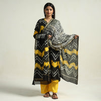 Shibori Kurta with Palazzo & Dupatta Set
