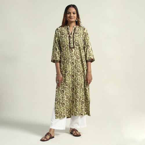 bagru cotton kurta