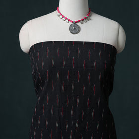Pochampally Ikat Cotton Unstitched Dress Material: Kurta & Dupatta 37