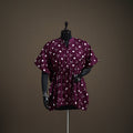 Bandhani Tie-Dye Cotton Short Kaftan 64