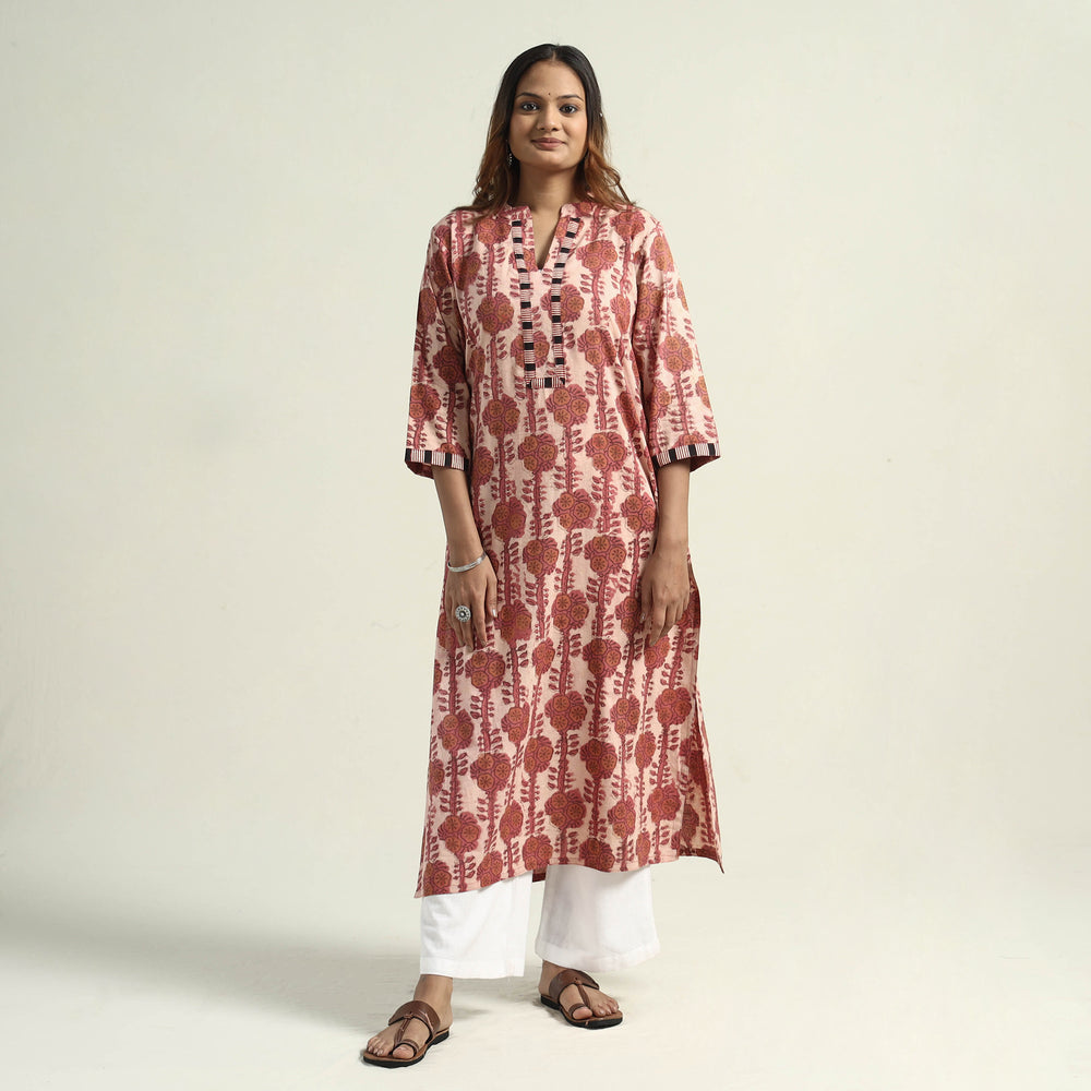 bagru cotton kurta