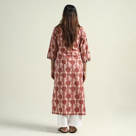 Buy Vanaspati Hand Block Printed Cotton Kurta Online at iTokri.com