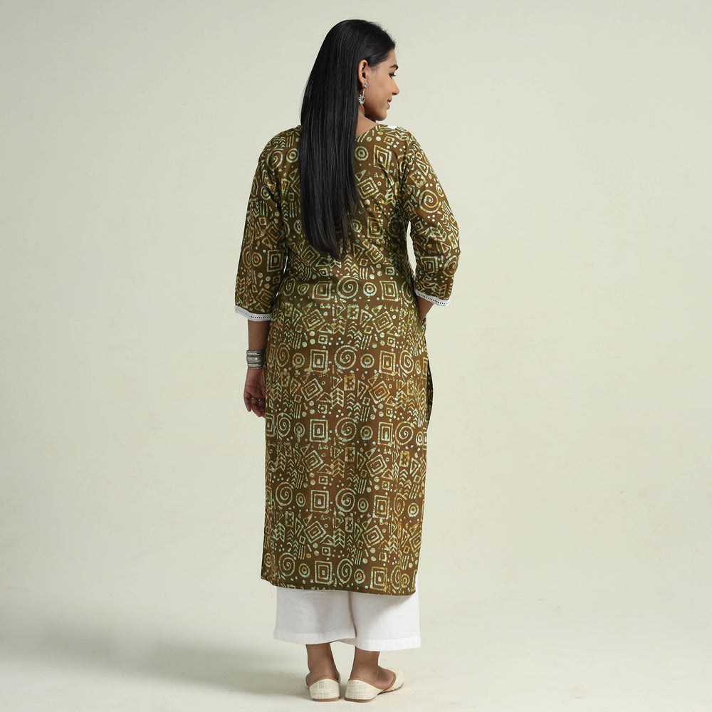 Batik Kurta with Palazzo Set
