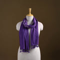 Kutch Handwoven Organic Kala Cotton Bandhani Stole 70
