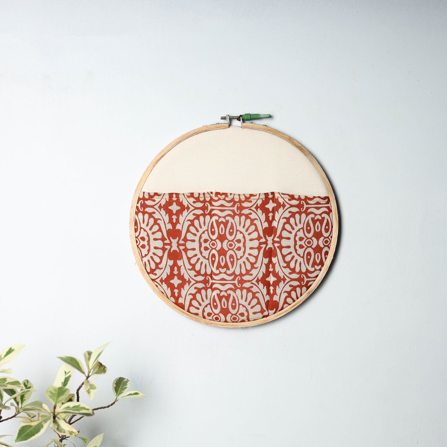 Embroidery Hoop Wall Decor (Medium) 09