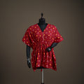 Bandhani Tie-Dye Cotton Short Kaftan 70