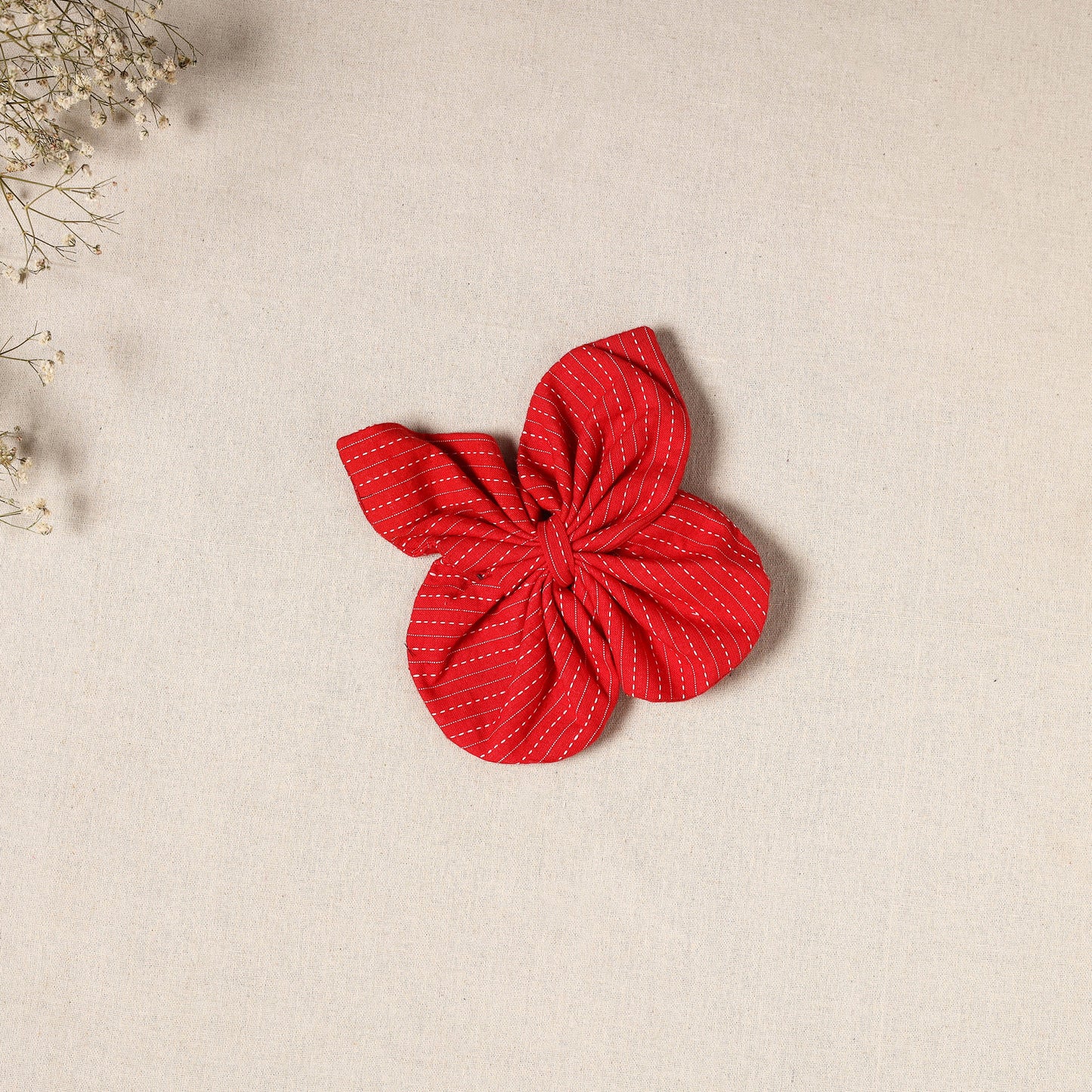 Handmade Fabric Butterfly Hair Clip 05