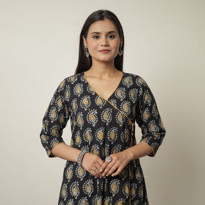 batik printed kurta