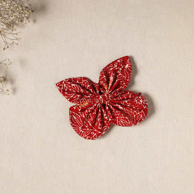 Handmade Fabric Butterfly Hair Clip 08