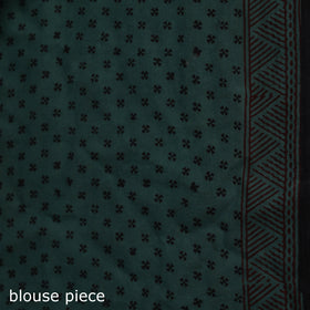 Bagh Hand Block Print Natural Dyed Cotton Saree 04