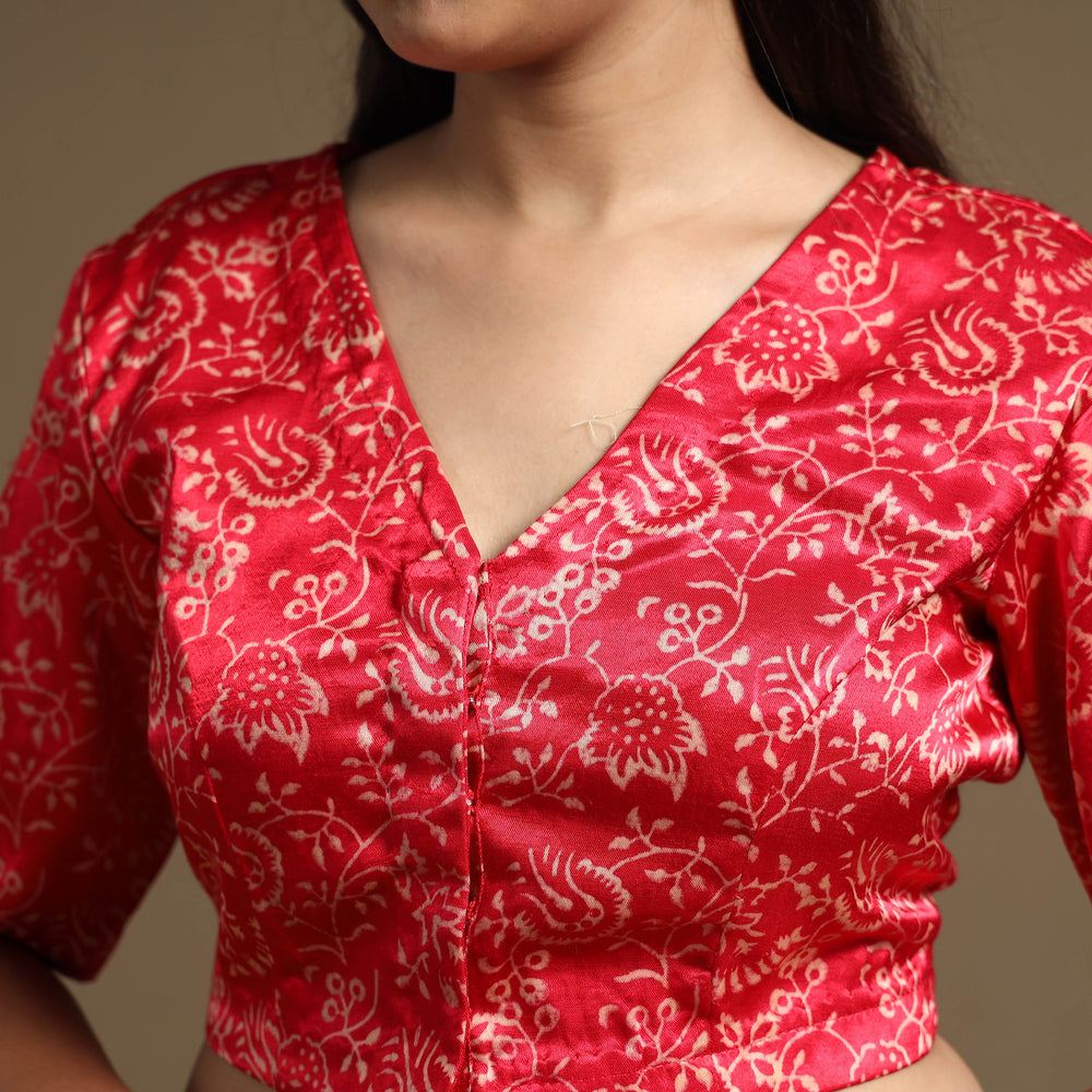 Silk Stitched Blouse
