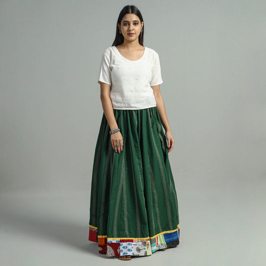 Jacquard Long Skirt